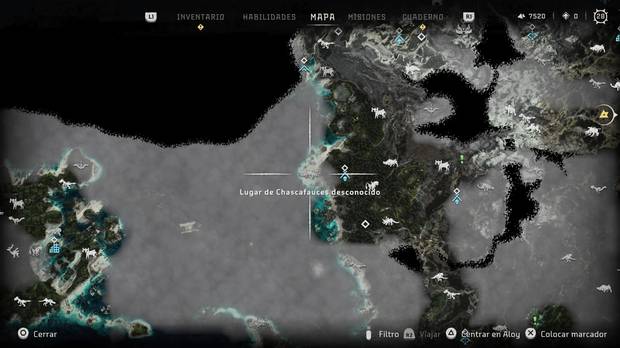 Horizon Forbidden West - Localización de Chascafauces #03