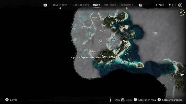Horizon Forbidden West - Localización de Espina Mortal #01