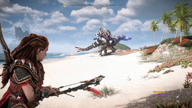 Horizon Forbidden West - Consejos para derrotar al Espina Mortal