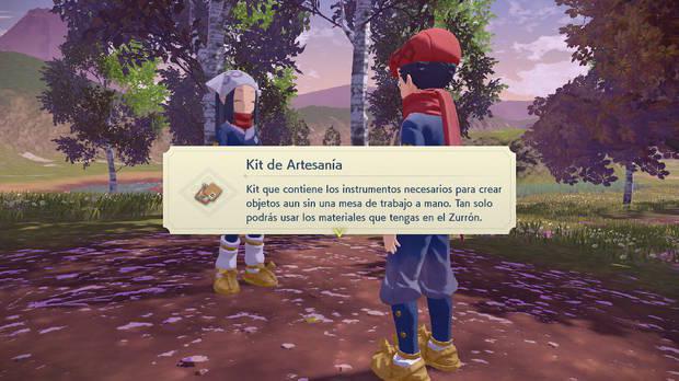 Leyendas Pokémon: Arceus - Cómo conseguir el Kit de Artesanía