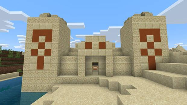 Melhores sementes de Minecraft - Pirâmide do Deserto