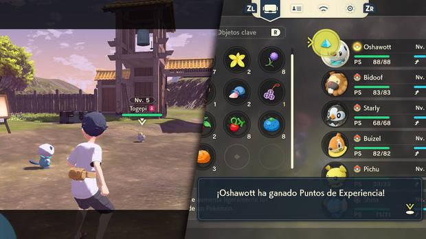 Leyendas Pokémon: Arceus - Formas eficientes de ganar EXP y subir nivel