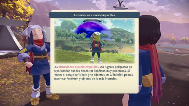 Leyendas Pokémon: Arceus - Características de las Distorsiones espaciotemporales