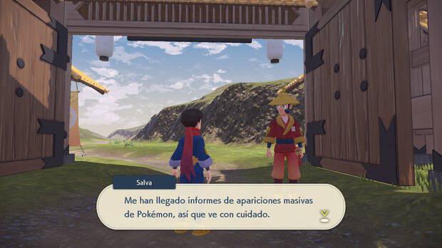 Leyendas Pokémon: Arceus - Aviso de apariciones masivas