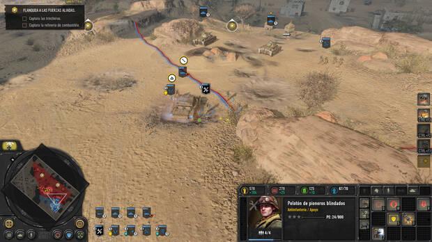 La Campa�a del Norte de �frica es m�s tradicional y una de las mejores que hemos visto en juegos de estrategia en los �ltimos a�os.