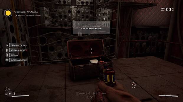 Atomic Heart - Dónde conseguir el diagrama de los cartuchos de fuego