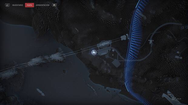 Atomic Heart - Localización en el mapa del diagrama de los cohetes de Gordito