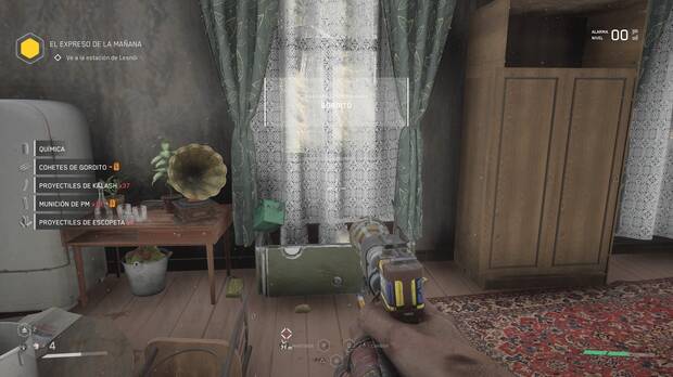 Atomic Heart - Dónde conseguir el diagrama del arma Gordito