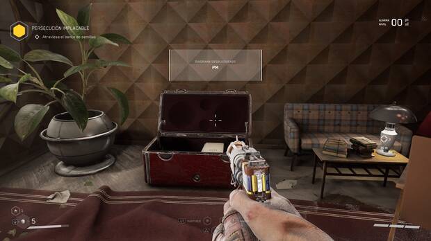 Atomic Heart - Dónde conseguir el diagrama del arma PM
