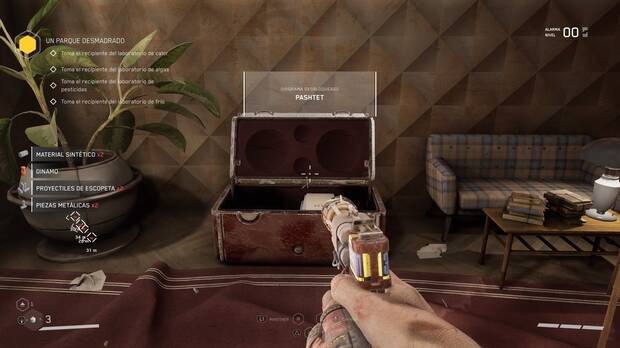 Atomic Heart - Dónde conseguir el diagrama del arma Pashtet