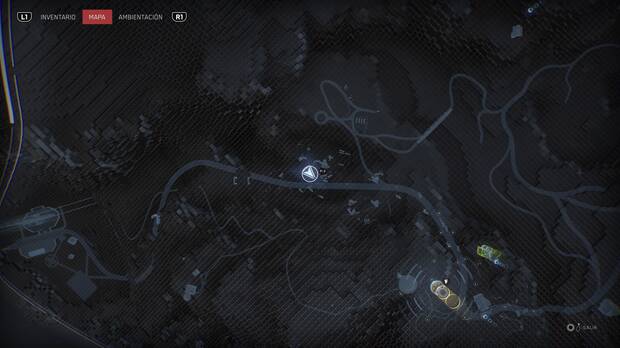 Atomic Heart - Localización en el mapa del diagrama del arma Sviózdechka