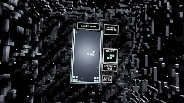 Ataque de puntos clásico es un modo especialmente difícil al basarse en las reglas y jugabilidad de la versión de 'Tetris' para NES, la más popular en torneos profesionales.