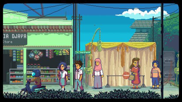 La ambientación del juego nos abre una ventana a un espacio tan poco habitual como la Indonesia de los años 90.