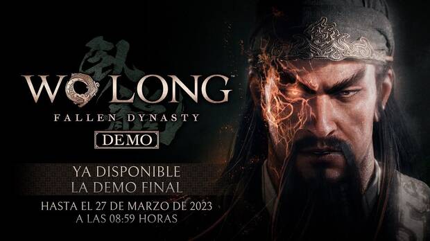 Wo Long: Fallen Dynasty demo ya disponible para descargar y triler de lanzamiento