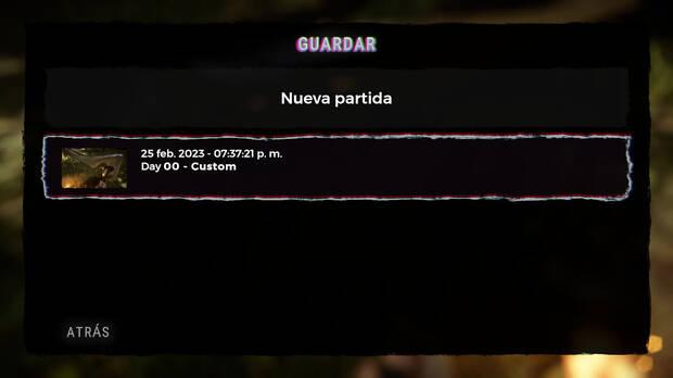Sons of the Forest - Qué hacer para guardar la partida
