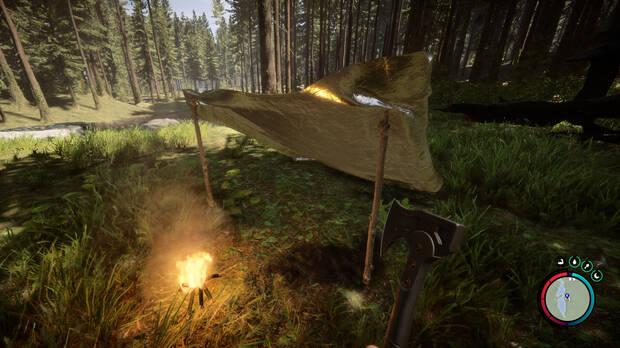 Sons of the Forest - Cómo mover tiendas de sitio a otro lugar