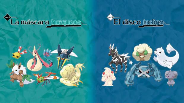 Pokmon Escarlata y Prpura: Nuevas criaturas de los DLC