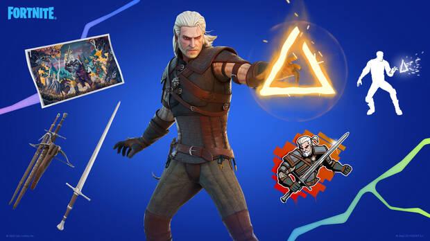 Colaboracin Fortnite y The Witcher.