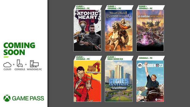 Novedades de febrero de Xbox Game Pass.