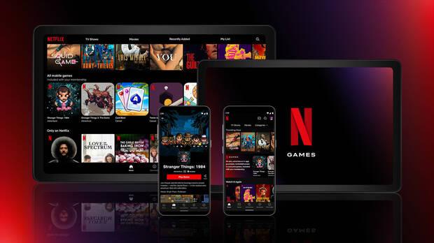 Juegos de Netflix para móviles.
