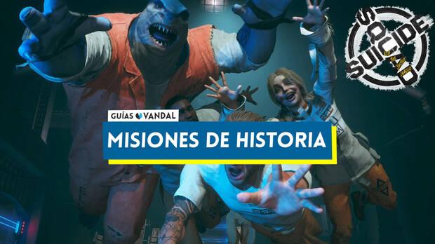 Suicide Squad: Kill the Justice League - Portada del nodo de misiones de historia