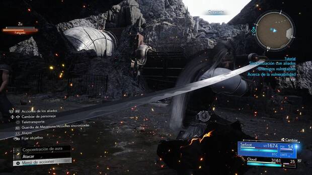 Final Fantasy VII Rebirth - Captulo 1: Sefirot, el hroe: Lmite Octacorte de Sefirot