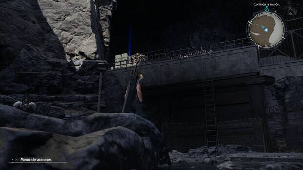 Final Fantasy VII Rebirth - Captulo 1: Sefirot, el hroe: escaleras de mano para seguir el camino