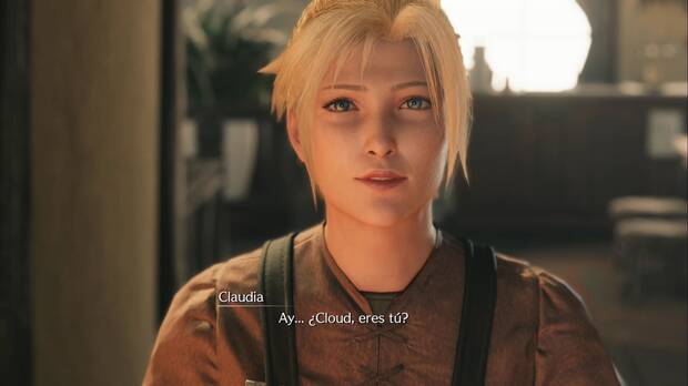 Final Fantasy VII Rebirth - Captulo 1: Sefirot, el hroe: Claudia en Nibelheim