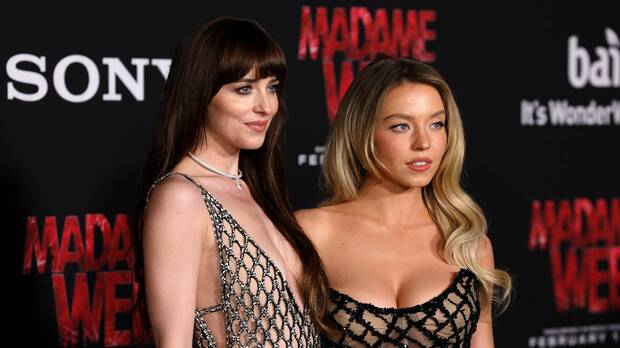 Dakota Johnson y Sidney Sweeney