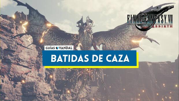 Final Fantasy VII Rebirth - Portada del nodo de batidas de caza