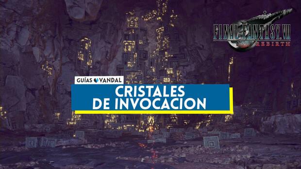 Final Fantasy VII Rebirth - Portada del nodo de cristales de invocación