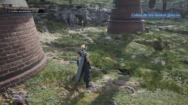 Final Fantasy VII Rebirth - Cofres ocultos en la Colina de los vientos glaucos, segundo cofre