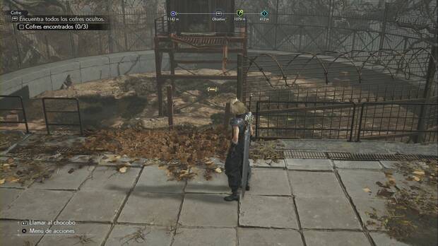 Final Fantasy VII Rebirth - Cofres ocultos en la Depuradora de aguas turbias, primer cofre