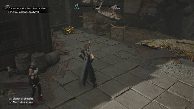 Final Fantasy VII Rebirth - Cofres ocultos en la Depuradora de aguas turbias, tercer cofre