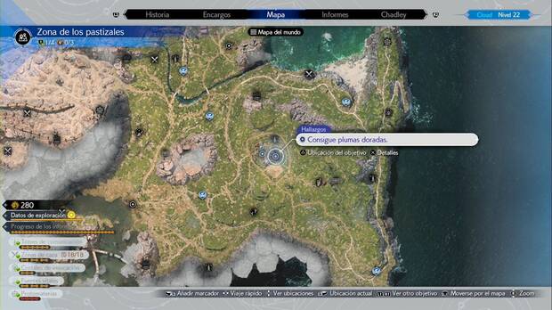 Final Fantasy VII Rebirth - Chocobos: ubicación de Cloe