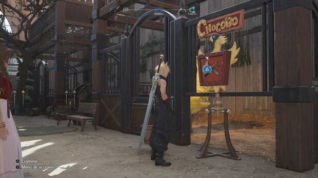 Final Fantasy VII Rebirth - Chocovestidor en el Rancho de Bill
