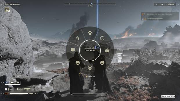 Helldivers 2 - Cómo usar la rueda de comunicaciones ping