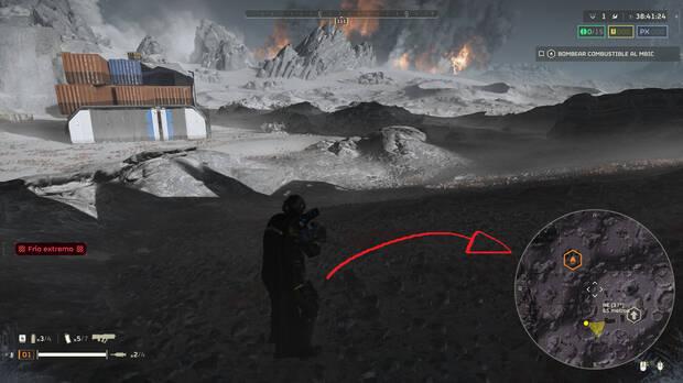 Helldivers 2 - Cómo hacer ping y marcar ubicaciones desde el minimapa
