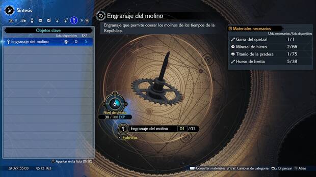 Final Fantasy VII Rebirth - A merced del viento: Engranaje del molino
