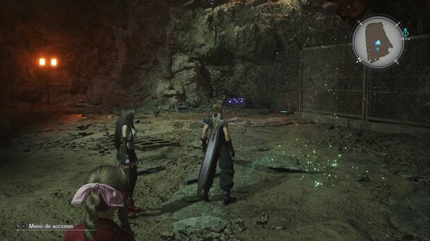 Final Fantasy VII Rebirth - Ubicación del cofre con los Guantes sílfides para Tifa