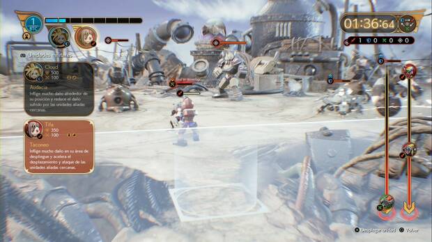 Final Fantasy VII Rebirth - Fuerte Cóndor: unidad heróica