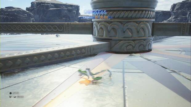 Final Fantasy VII Rebirth - Salto de la rana: plataforma de salto