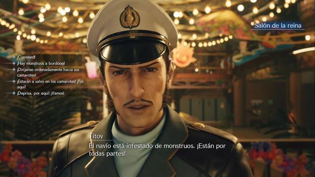 Final Fantasy VII Rebirth - Capítulo 5: el capitán Titov informa de la situación