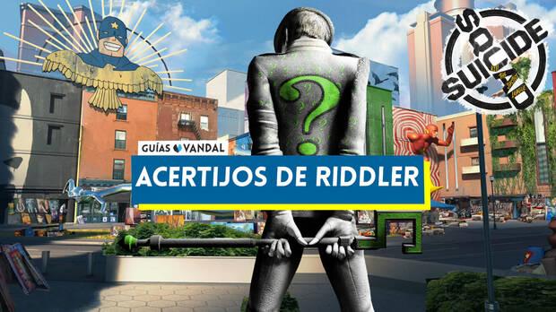 Suicide Squad: Kill the Justice League - Portada del nodo de Acertijos de Riddler
