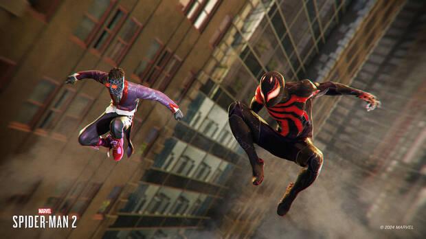 Marvel's Spider-Man 2 hora actualizacin Nueva Partida+ y nuevos trajes