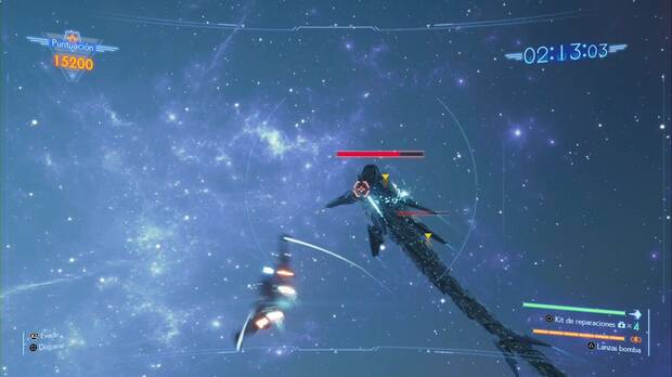 Final Fantasy VII Rebirth - Locura Sideral: pantalla de juego de Locura Sideral