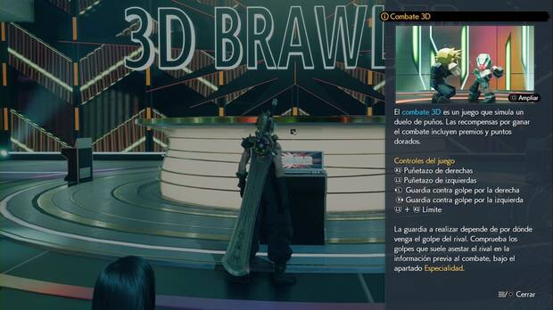 Final Fantasy VII Rebirth - Combate 3D: tutorial de combate