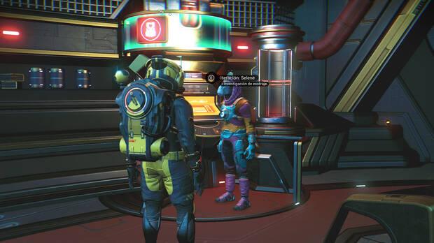 No Man's Sky - Comprar mejoras de tecnología del exotraje a Selene