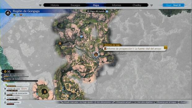 Final Fantasy VII Rebirth - Prospecciones en Gongaga: La fuente vital del arroyo