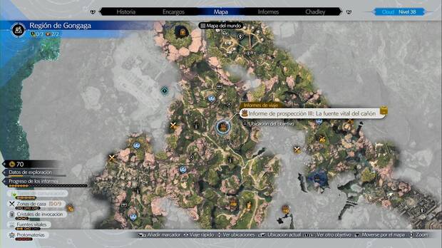 Final Fantasy VII Rebirth - Prospecciones en Gongaga: La fuente vital del cañón